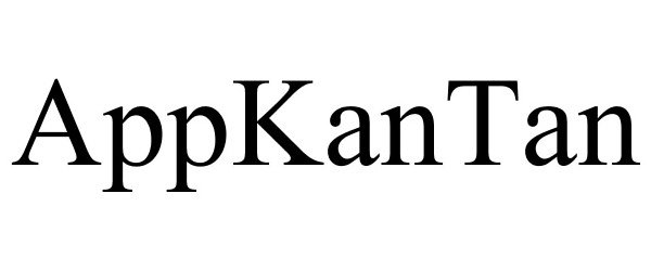 Trademark Logo APPKANTAN