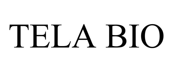 Trademark Logo TELA BIO