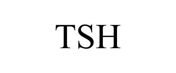 Trademark Logo TSH