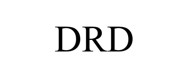 Trademark Logo DRD