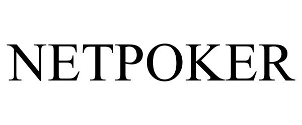 Trademark Logo NETPOKER