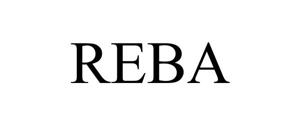 Trademark Logo REBA