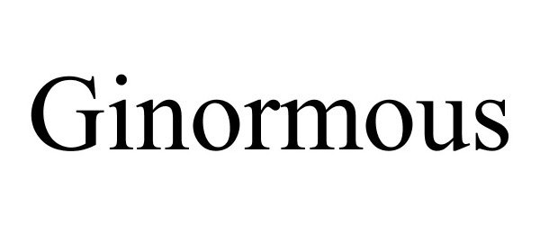 Trademark Logo GINORMOUS