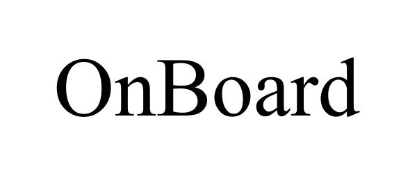 Trademark Logo ONBOARD