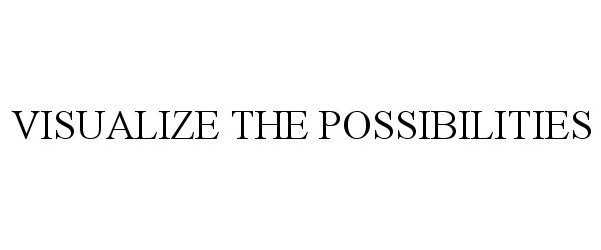 VISUALIZE THE POSSIBILITIES