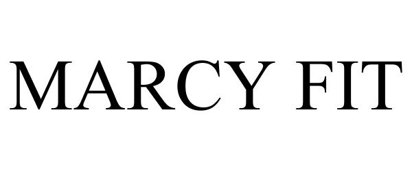 Trademark Logo MARCY FIT