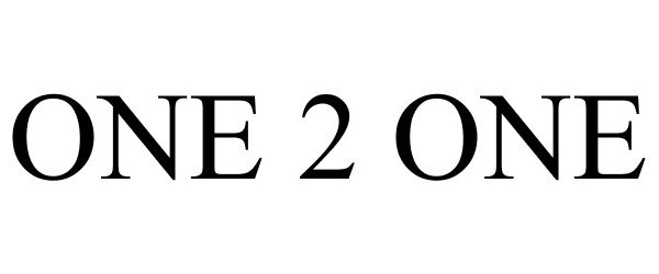 Trademark Logo ONE 2 ONE