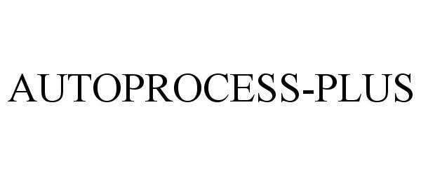  AUTOPROCESS-PLUS