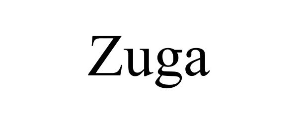 Trademark Logo ZUGA