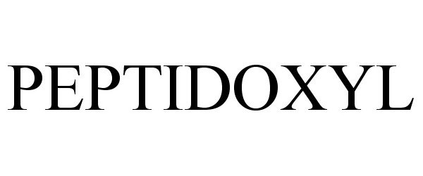 Trademark Logo PEPTIDOXYL