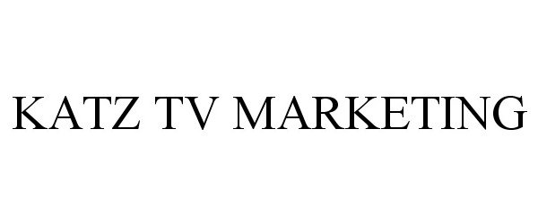 Trademark Logo KATZ TV MARKETING