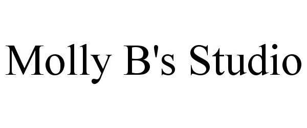 Trademark Logo MOLLY B'S STUDIO