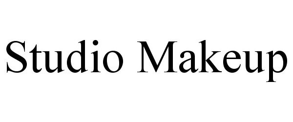 Trademark Logo STUDIO MAKEUP