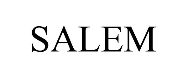 Trademark Logo SALEM
