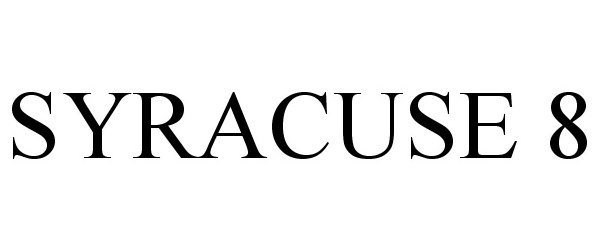 Trademark Logo SYRACUSE 8