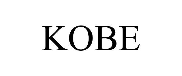 Trademark Logo KOBE