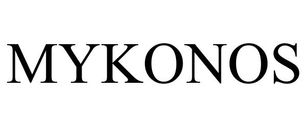 Trademark Logo MYKONOS