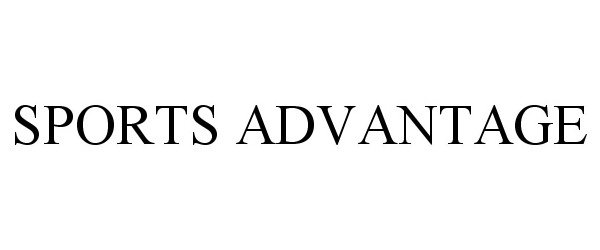 Trademark Logo SPORTS ADVANTAGE