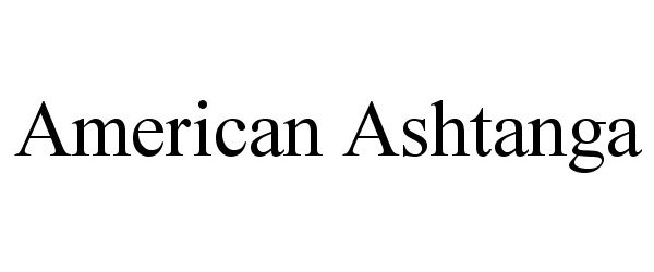  AMERICAN ASHTANGA