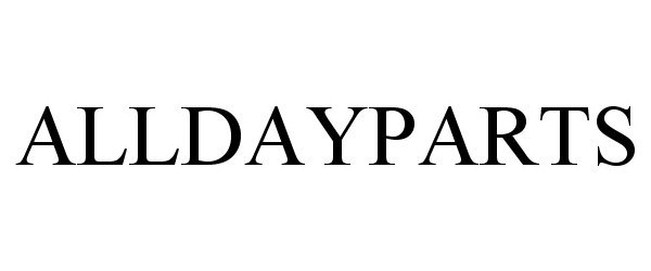 Trademark Logo ALLDAYPARTS