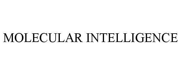 Trademark Logo MOLECULAR INTELLIGENCE