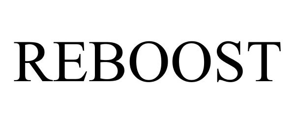 Trademark Logo REBOOST