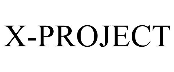 Trademark Logo X-PROJECT