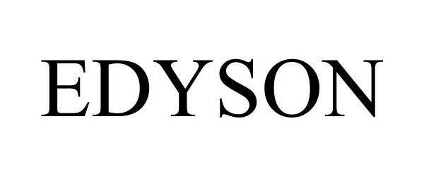 Trademark Logo EDYSON