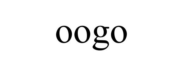 Trademark Logo OOGO