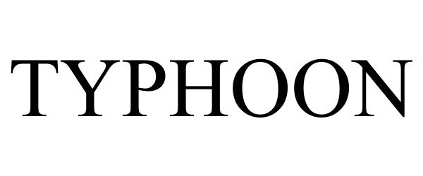 Trademark Logo TYPHOON
