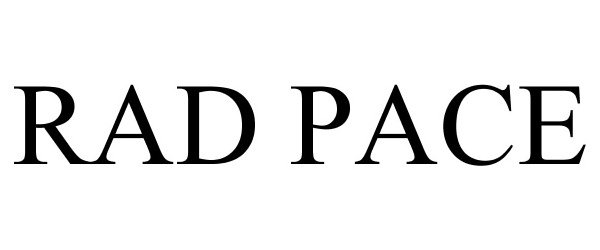 Trademark Logo RAD PACE