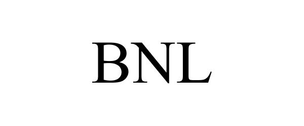 Trademark Logo BNL
