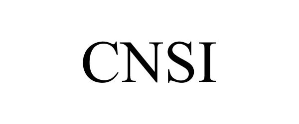 Trademark Logo CNSI
