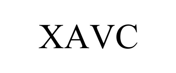 Trademark Logo XAVC