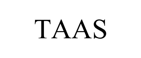 Trademark Logo TAAS