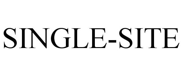 Trademark Logo SINGLE-SITE