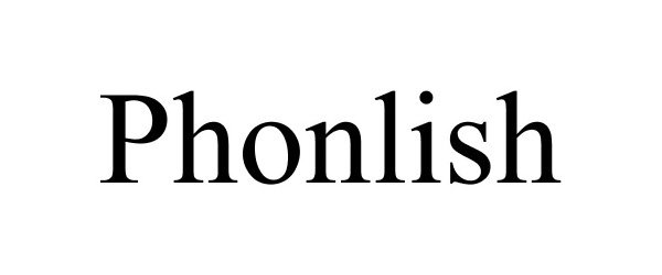 Trademark Logo PHONLISH