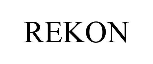  REKON