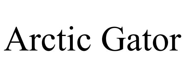 Trademark Logo ARCTIC GATOR