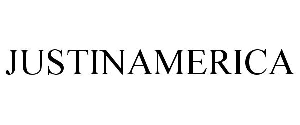 Trademark Logo JUSTINAMERICA