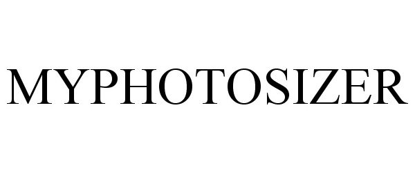 Trademark Logo MYPHOTOSIZER