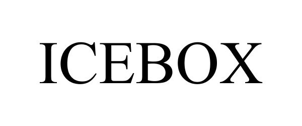 Trademark Logo ICEBOX