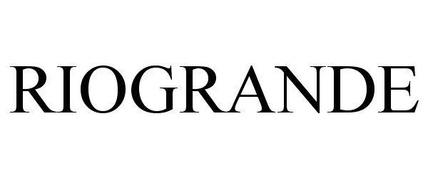 Trademark Logo RIOGRANDE