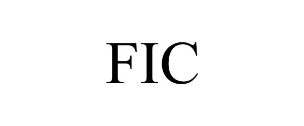 Trademark Logo FIC