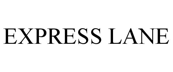 Trademark Logo EXPRESS LANE