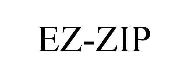 Trademark Logo EZ-ZIP