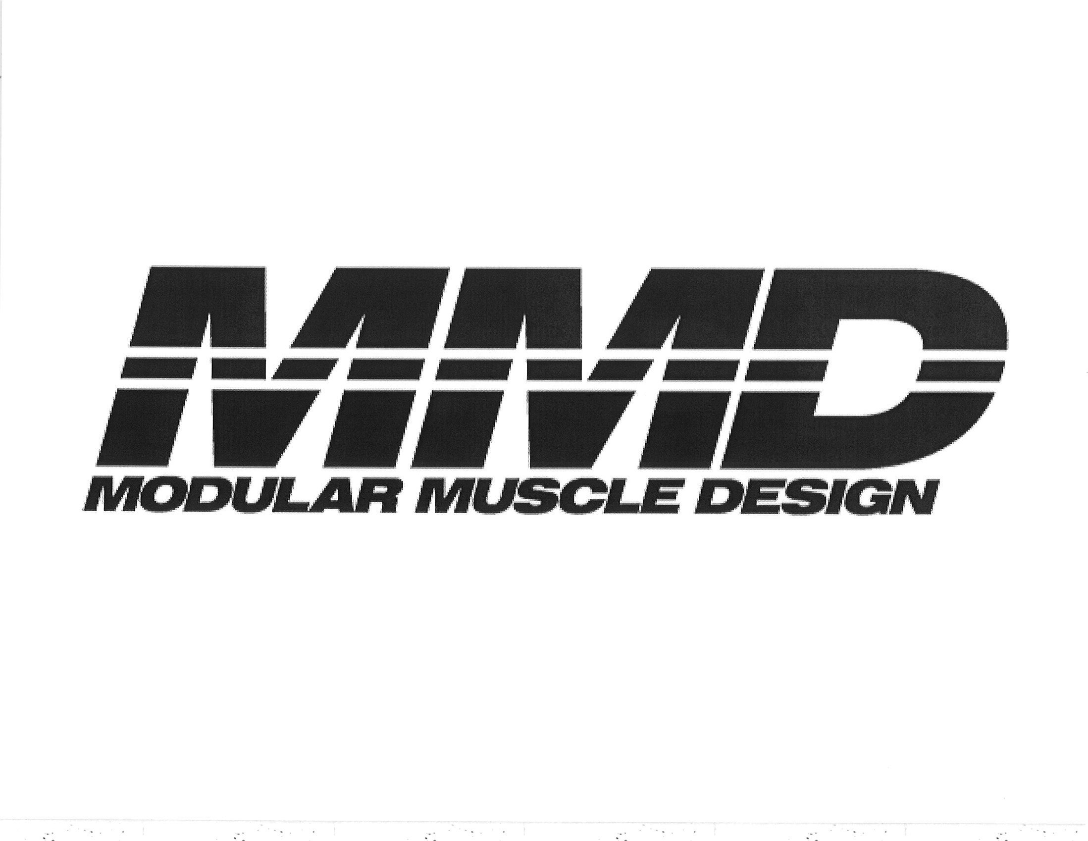 Trademark Logo MMD MODULAR MUSCLE DESIGN