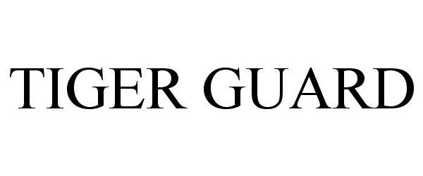 Trademark Logo TIGER GUARD