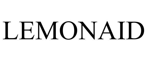 Trademark Logo LEMONAID