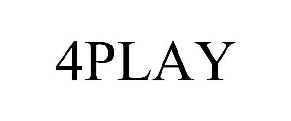 Trademark Logo 4PLAY